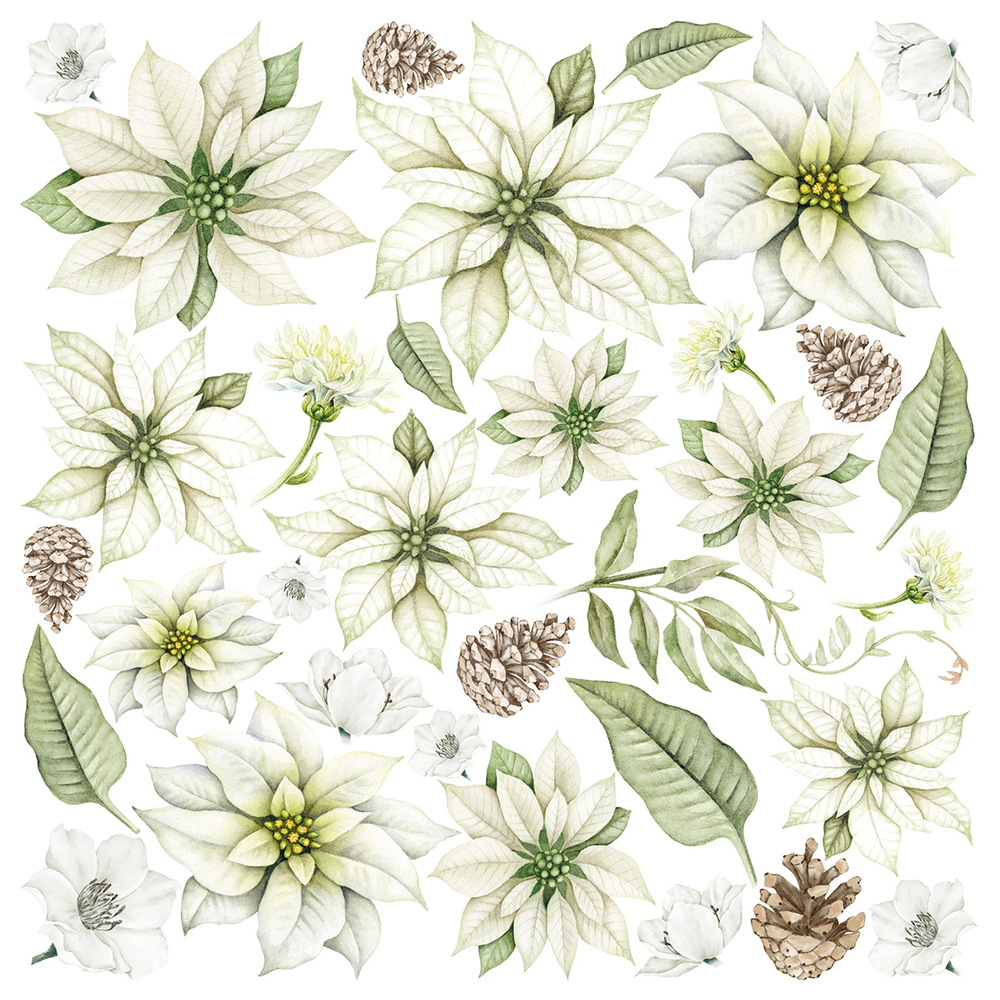 Ciao Bella Papercrafting Sparkling Christmas 6x6 Inch Vellum Paper (CBVQ008) Ciao Bella Papercrafting Sparkling Christmas 6x6 Inch Vellum Paper (CBVQ008)