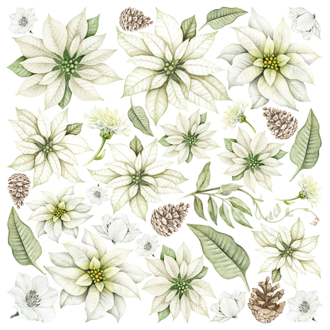 Ciao Bella Papercrafting Sparkling Christmas 6x6 Inch Vellum Paper (CBVQ008) Ciao Bella Papercrafting Sparkling Christmas 6x6 Inch Vellum Paper (CBVQ008)