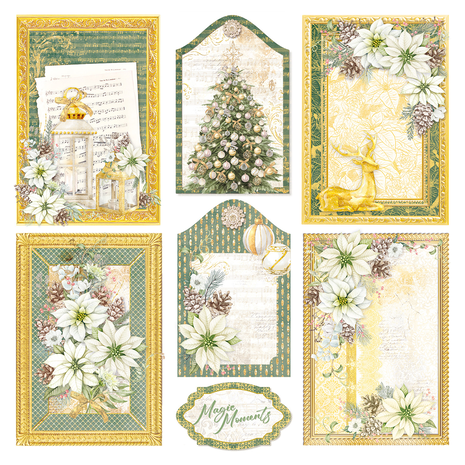 Ciao Bella Papercrafting Sparkling Christmas 6x6 Inch Vellum Paper (CBVQ008) Ciao Bella Papercrafting Sparkling Christmas 6x6 Inch Vellum Paper (CBVQ008)