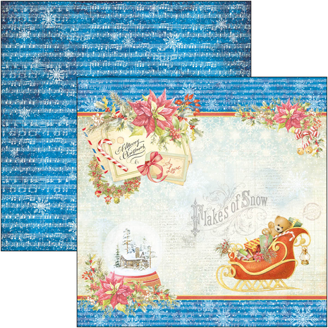 Ciao Bella Papercrafting Dear Santa 12x12 Inch Paper Pad (CBPM070) Ciao Bella Papercrafting Dear Santa 12x12 Inch Paper Pad (CBPM070)