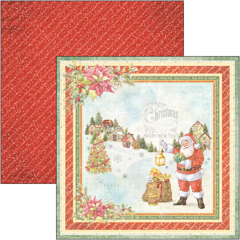 Ciao Bella Papercrafting Dear Santa 12x12 Inch Paper Pad (CBPM070) Ciao Bella Papercrafting Dear Santa 12x12 Inch Paper Pad (CBPM070)