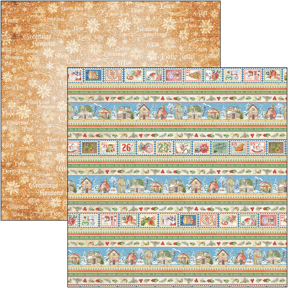 Ciao Bella Papercrafting Dear Santa 12x12 Inch Paper Pad (CBPM070) Ciao Bella Papercrafting Dear Santa 12x12 Inch Paper Pad (CBPM070)