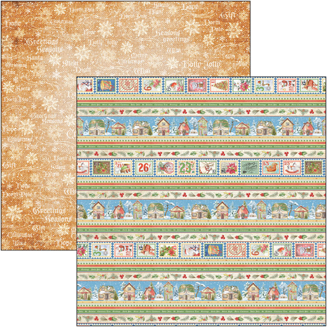 Ciao Bella Papercrafting Dear Santa 12x12 Inch Paper Pad (CBPM070) Ciao Bella Papercrafting Dear Santa 12x12 Inch Paper Pad (CBPM070)