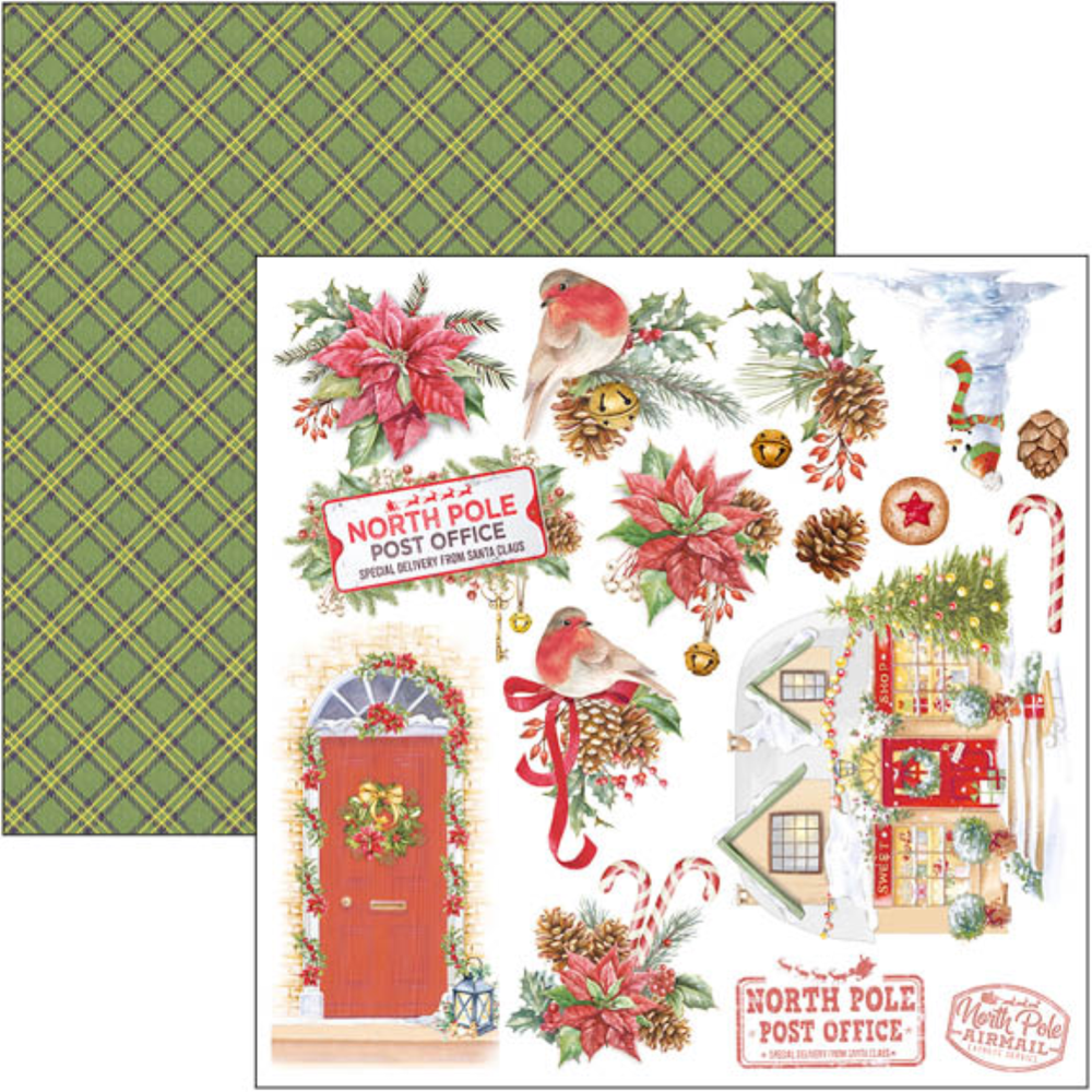 Ciao Bella Papercrafting Dear Santa 6x6 Inch Paper Pad (CBQE070) Ciao Bella Papercrafting Dear Santa 6x6 Inch Paper Pad (CBQE070)