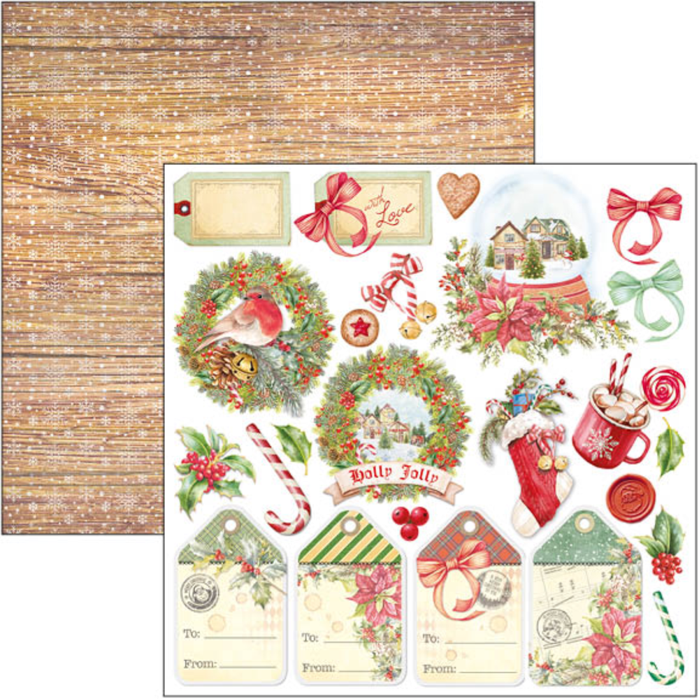 Ciao Bella Papercrafting Dear Santa 6x6 Inch Paper Pad (CBQE070) Ciao Bella Papercrafting Dear Santa 6x6 Inch Paper Pad (CBQE070)