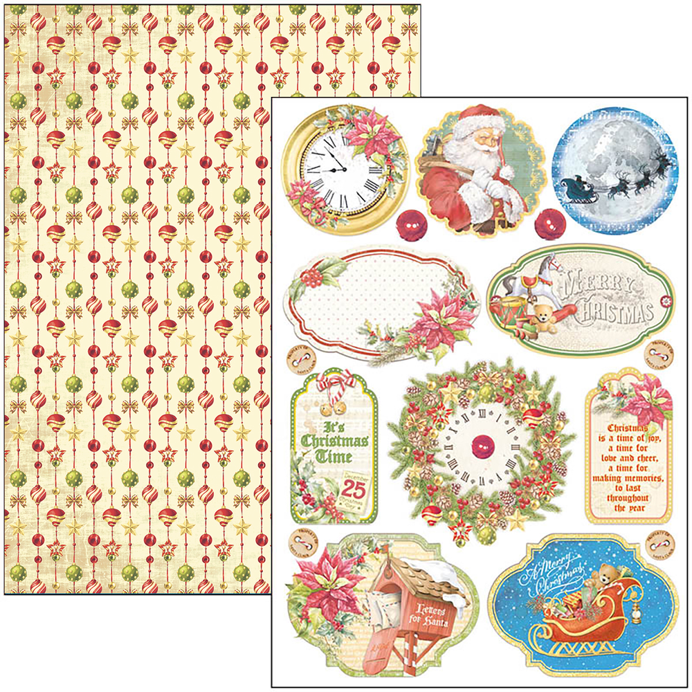 Ciao Bella Papercrafting Dear Santa A4 Creative Pad (CBCL070) Ciao Bella Papercrafting Dear Santa A4 Creative Pad (CBCL070)