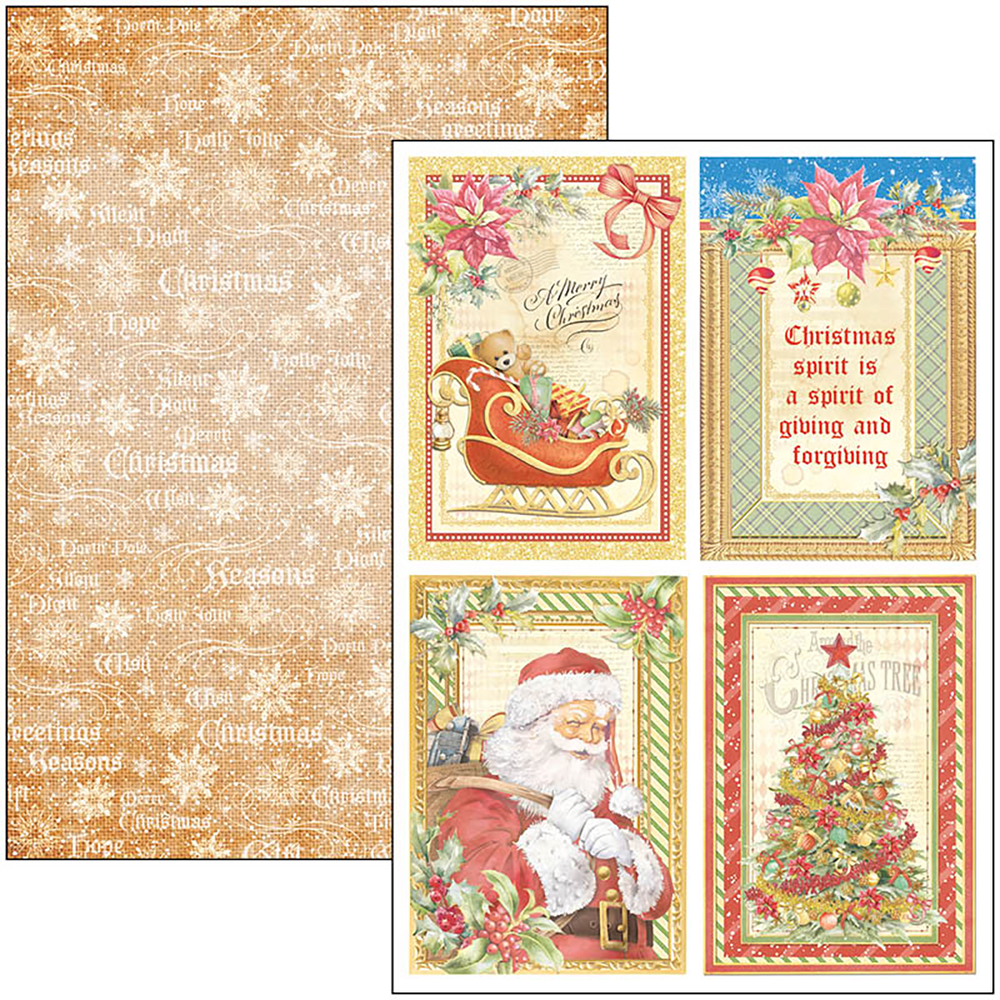 Ciao Bella Papercrafting Dear Santa A4 Creative Pad (CBCL070) Ciao Bella Papercrafting Dear Santa A4 Creative Pad (CBCL070)
