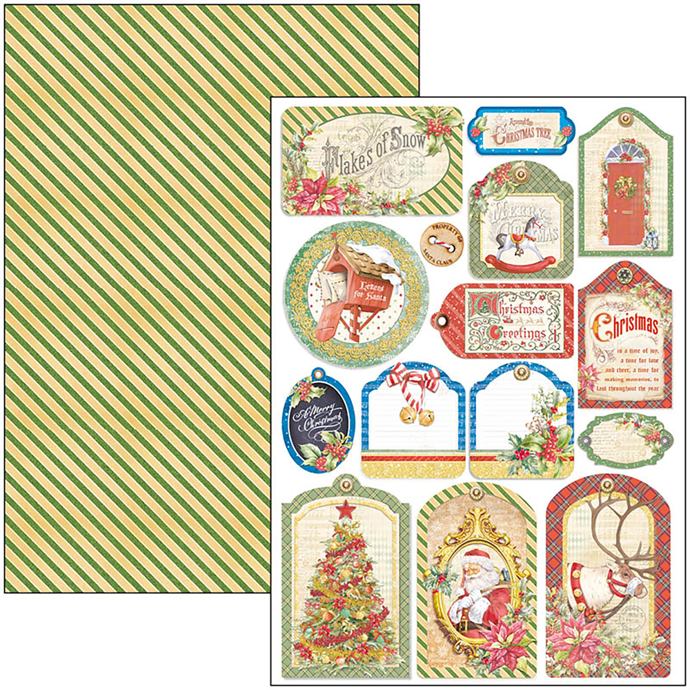 Ciao Bella Papercrafting Dear Santa A4 Creative Pad (CBCL070) Ciao Bella Papercrafting Dear Santa A4 Creative Pad (CBCL070)