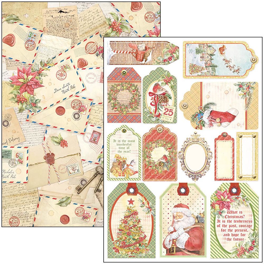 Ciao Bella Papercrafting Dear Santa A4 Creative Pad (CBCL070) Ciao Bella Papercrafting Dear Santa A4 Creative Pad (CBCL070)