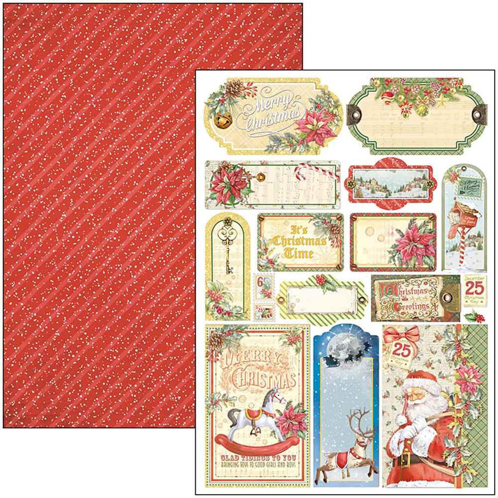Ciao Bella Papercrafting Dear Santa A4 Creative Pad (CBCL070) Ciao Bella Papercrafting Dear Santa A4 Creative Pad (CBCL070)