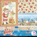 Ciao Bella Papercrafting Dear Santa 12x12 Inch Patterns Pad (CBT070)