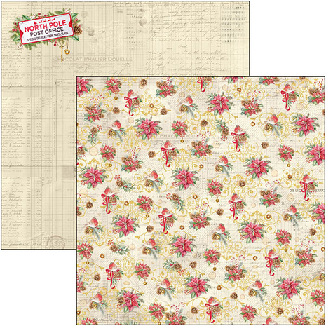 Ciao Bella Papercrafting Dear Santa 12x12 Inch Patterns Pad (CBT070) Ciao Bella Papercrafting Dear Santa 12x12 Inch Patterns Pad (CBT070)