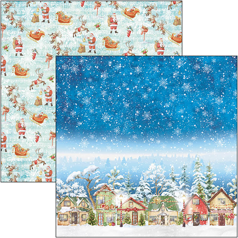 Ciao Bella Papercrafting Dear Santa 12x12 Inch Patterns Pad (CBT070) Ciao Bella Papercrafting Dear Santa 12x12 Inch Patterns Pad (CBT070)