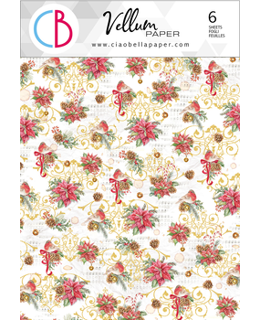Ciao Bella Papercrafting Dear Santa A4 Vellum Paper (CBV009) Ciao Bella Papercrafting Dear Santa A4 Vellum Paper (CBV009)