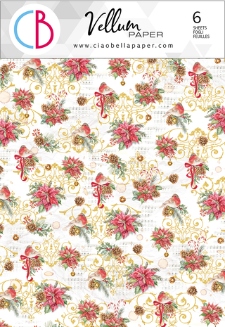 Ciao Bella Papercrafting Dear Santa A4 Vellum Paper (CBV009) Ciao Bella Papercrafting Dear Santa A4 Vellum Paper (CBV009)