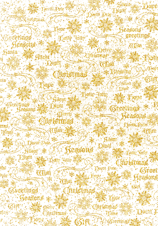 Ciao Bella Papercrafting Dear Santa A4 Vellum Paper (CBV009) Ciao Bella Papercrafting Dear Santa A4 Vellum Paper (CBV009)