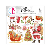 Ciao Bella Papercrafting Dear Santa 6x6 Inch Vellum Paper (CBVQ009)