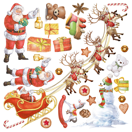 Ciao Bella Papercrafting Dear Santa 6x6 Inch Vellum Paper (CBVQ009) Ciao Bella Papercrafting Dear Santa 6x6 Inch Vellum Paper (CBVQ009)