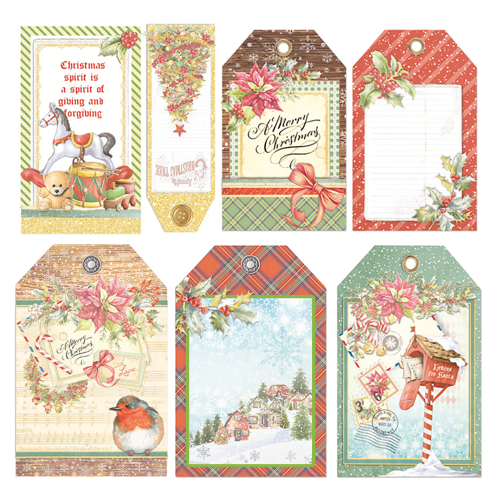 Ciao Bella Papercrafting Dear Santa 6x6 Inch Vellum Paper (CBVQ009) Ciao Bella Papercrafting Dear Santa 6x6 Inch Vellum Paper (CBVQ009)