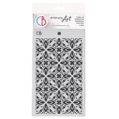 Ciao Bella Papercrafting Stained Glass Window 5x8 Inch Masking Stencil (MS114) Ciao Bella Papercrafting Stained Glass Window 5x8 Inch Masking Stencil (MS114)