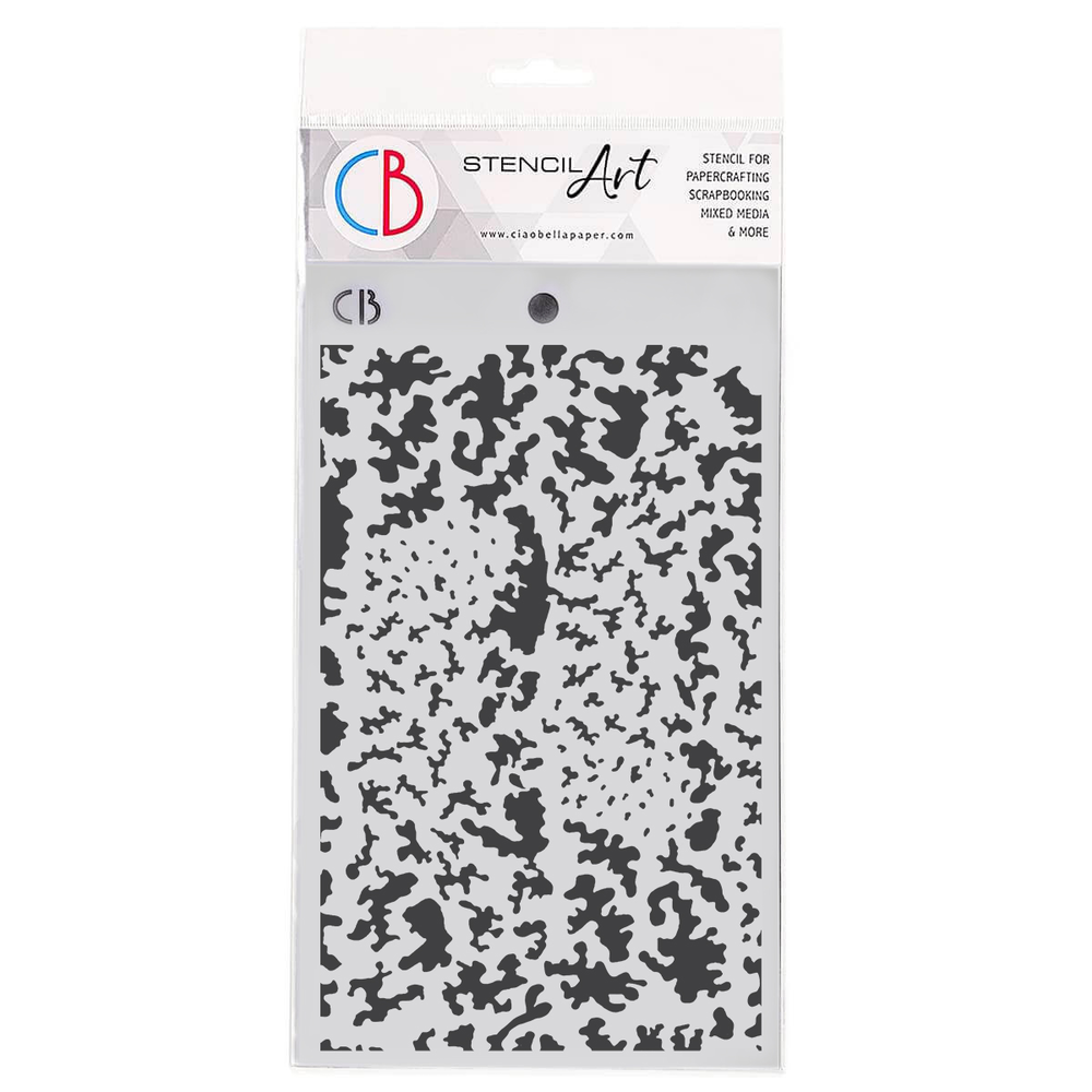 Ciao Bella Papercrafting Frozen 5x8 Inch Masking Stencil (MS117) Ciao Bella Papercrafting Frozen 5x8 Inch Masking Stencil (MS117)