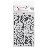 Ciao Bella Papercrafting Frozen 5x8 Inch Masking Stencil (MS117)