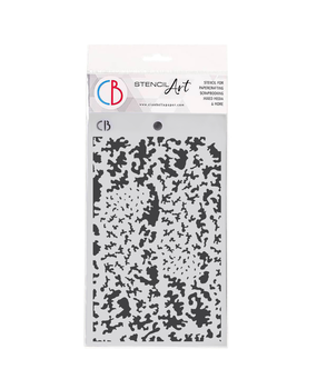 Ciao Bella Papercrafting Frozen 5x8 Inch Masking Stencil (MS117) Ciao Bella Papercrafting Frozen 5x8 Inch Masking Stencil (MS117)