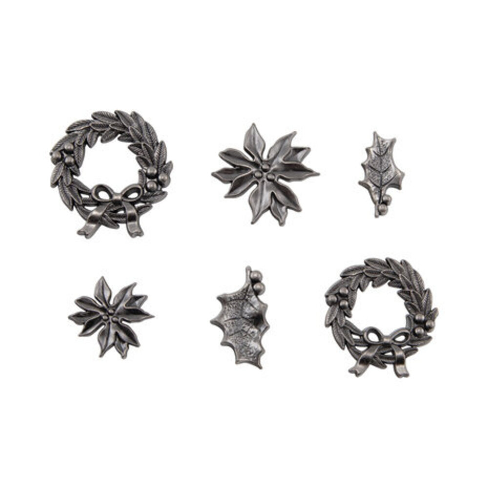 Idea-ology Tim Holtz Adornments Deck The Halls Christmas 2023 (TH94354) Idea-ology Tim Holtz Adornments Deck The Halls Christmas 2023 (TH94354)