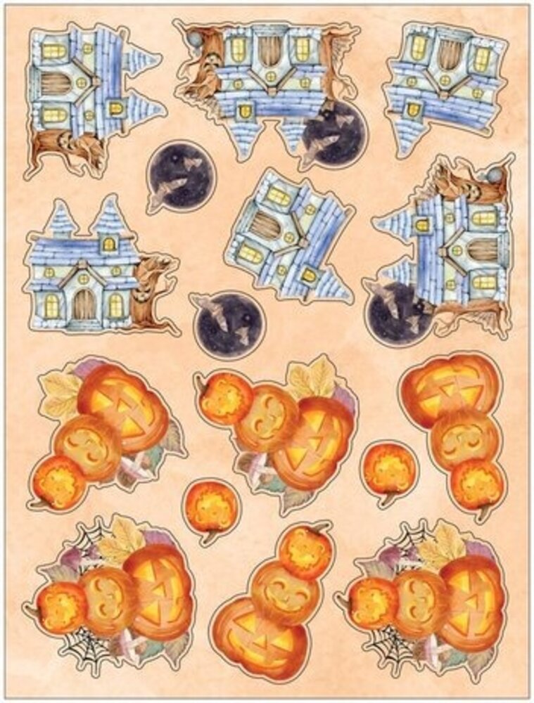 Crafter's Companion Trick or Treat 3D Topper Pad (CC-CRE-DTPAD9-TRT) Crafter's Companion Trick or Treat 3D Topper Pad (CC-CRE-DTPAD9-TRT)