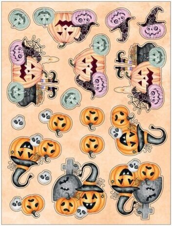 Crafter's Companion Trick or Treat 3D Topper Pad (CC-CRE-DTPAD9-TRT) Crafter's Companion Trick or Treat 3D Topper Pad (CC-CRE-DTPAD9-TRT)