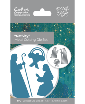 Crafter's Companion O' Holy Night Nativity Die (OHN-MD-NATIVITY) Crafter's Companion O' Holy Night Nativity Die (OHN-MD-NATIVITY)