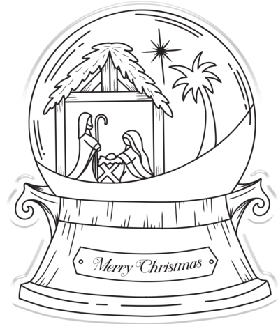 Crafter's Companion O' Holy Night Stamp & Die Away in a Manger (OHN-STD-AIMAN) Crafter's Companion O' Holy Night Stamp & Die Away in a Manger (OHN-STD-AIMAN)