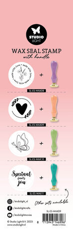 Studio Light Essentials Wax Seal Stamp Peach Heart (SL-ES-WAX09) Studio Light Essentials Wax Seal Stamp Peach Heart (SL-ES-WAX09)