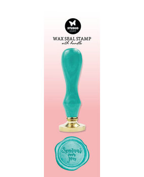Studio Light Essentials Wax Seal Stamp Turquoise Speciaal Voor Jou (SL-ES-WAX11) Studio Light Essentials Wax Seal Stamp Turquoise Speciaal Voor Jou (SL-ES-WAX11)