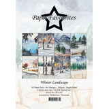 Paper Favourites Winter Landscape A5 Paper Pack (PFA103)
