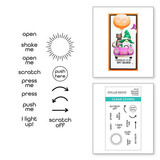 Spellbinders Take Action Sentiments Clear Stamp (STP-217)