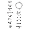 Spellbinders Take Action Sentiments Clear Stamp (STP-217) Spellbinders Take Action Sentiments Clear Stamp (STP-217)