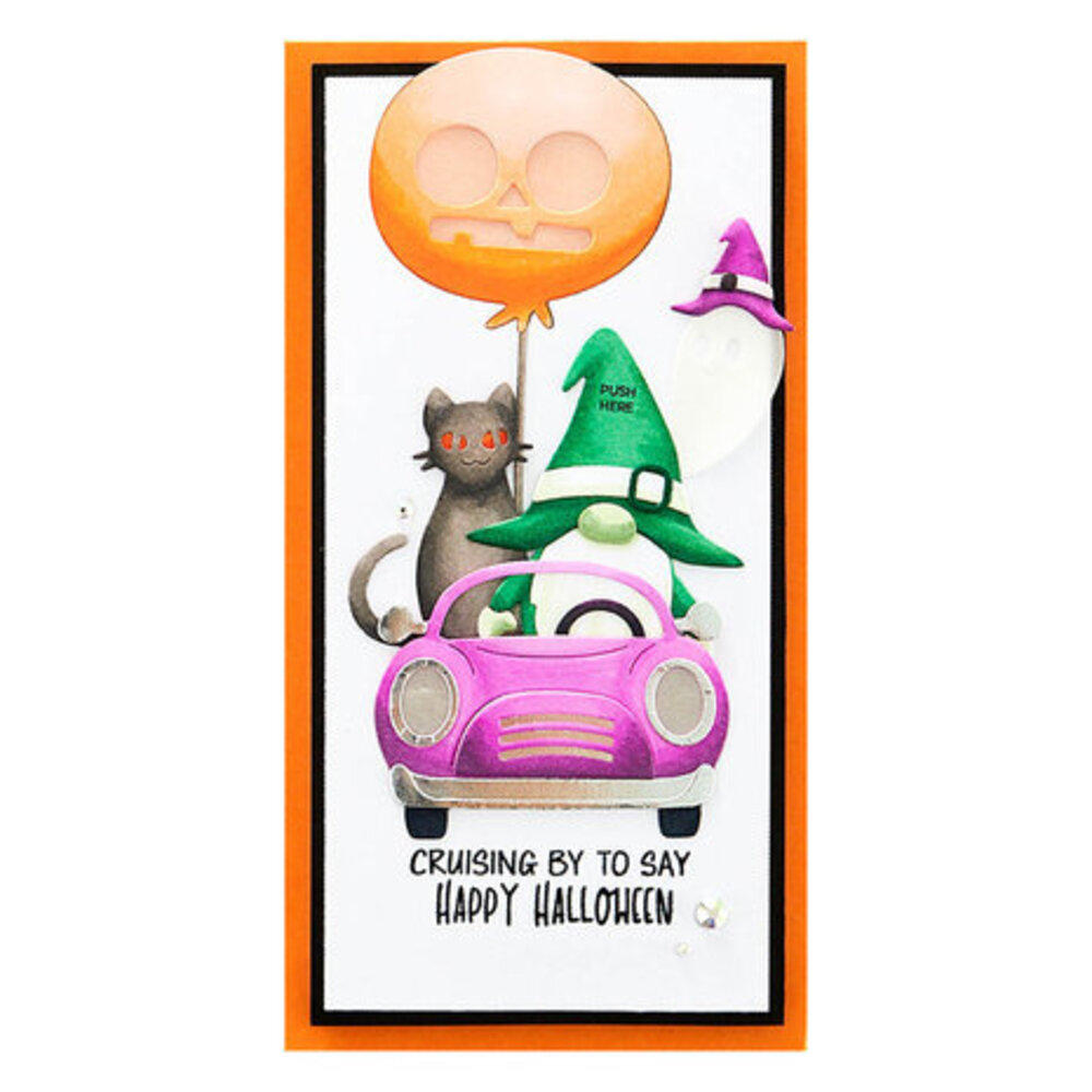 Spellbinders Take Action Sentiments Clear Stamp (STP-217)