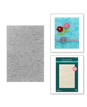 Spellbinders Sealed for Christmas Evergreen 3D Embossing Folder (E3D-061) Spellbinders Sealed for Christmas Evergreen 3D Embossing Folder (E3D-061)