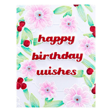 Spellbinders Sealed for Christmas Notched Corner Florals 3D Embossing Folder (E3D-067) Spellbinders Sealed for Christmas Notched Corner Florals 3D Embossing Folder (E3D-067)