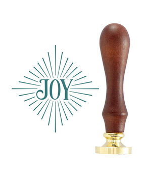 Spellbinders Sealed for Christmas Joy Diamond Wax Seal Stamp (WS-097) Spellbinders Sealed for Christmas Joy Diamond Wax Seal Stamp (WS-097)