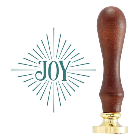 Spellbinders Sealed for Christmas Joy Diamond Wax Seal Stamp (WS-097) Spellbinders Sealed for Christmas Joy Diamond Wax Seal Stamp (WS-097)