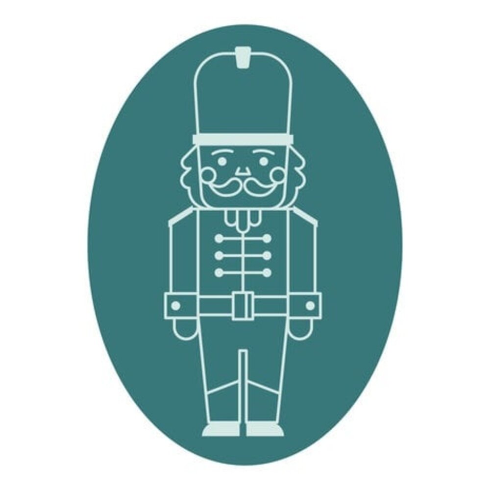 Spellbinders Sealed for Christmas Nutcracker Wax Seal Stamp (WS-098)