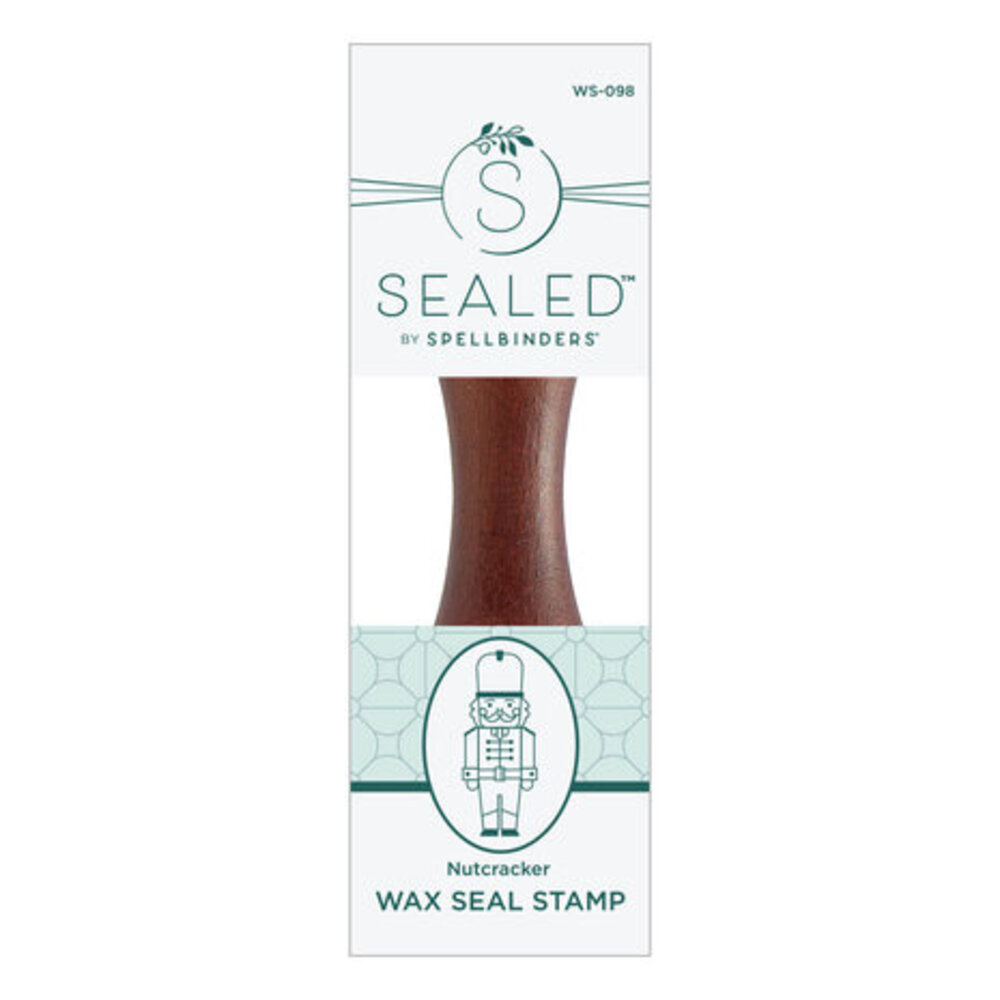 Spellbinders Sealed for Christmas Nutcracker Wax Seal Stamp (WS-098)