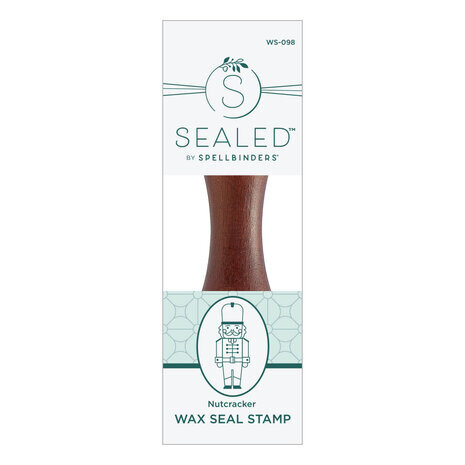 Spellbinders Sealed for Christmas Nutcracker Wax Seal Stamp (WS-098)