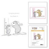 Spellbinders House-Mouse Designs This Tall Cling Rubber Stamp (RSC-011)