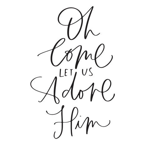 Spellbinders Let Us Adore Him Press Plate (BP-058)