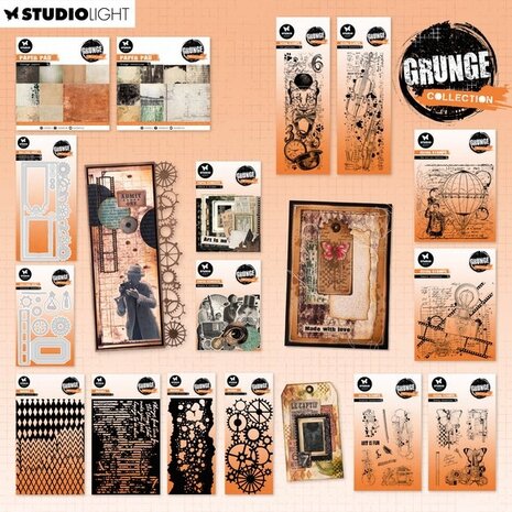 Studio Light Grunge Clear Stamps Violin Invention (SL-GR-STAMP512) Studio Light Grunge Clear Stamps Violin Invention (SL-GR-STAMP512)