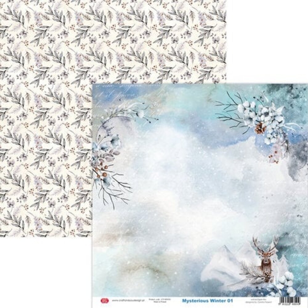 Craft & You Mysterious Winter 12x12 Inch Paper Pack (CYD-CPS-MWI30-12) Craft & You Mysterious Winter 12x12 Inch Paper Pack (CYD-CPS-MWI30-12)