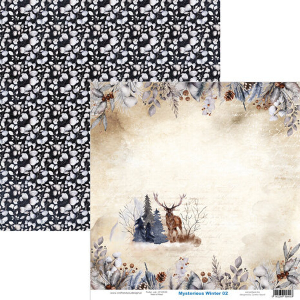 Craft & You Mysterious Winter 12x12 Inch Paper Pack (CYD-CPS-MWI30-12) Craft & You Mysterious Winter 12x12 Inch Paper Pack (CYD-CPS-MWI30-12)